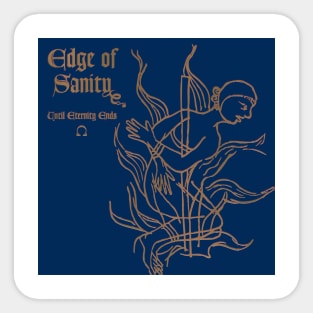 Edge Of Sanity Until Eternity Ends Album Cover Sticker